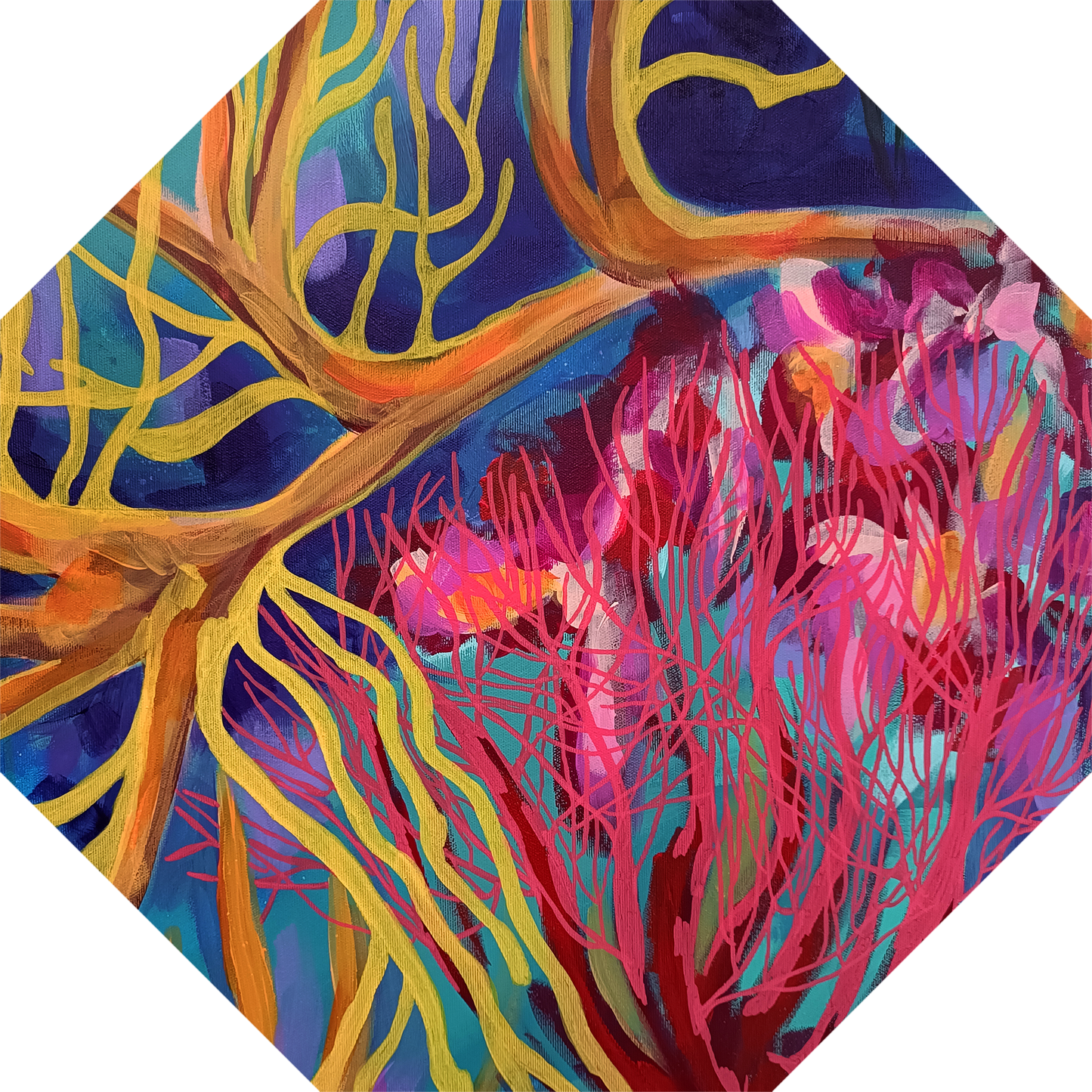 Umbrella - Underwater landscape