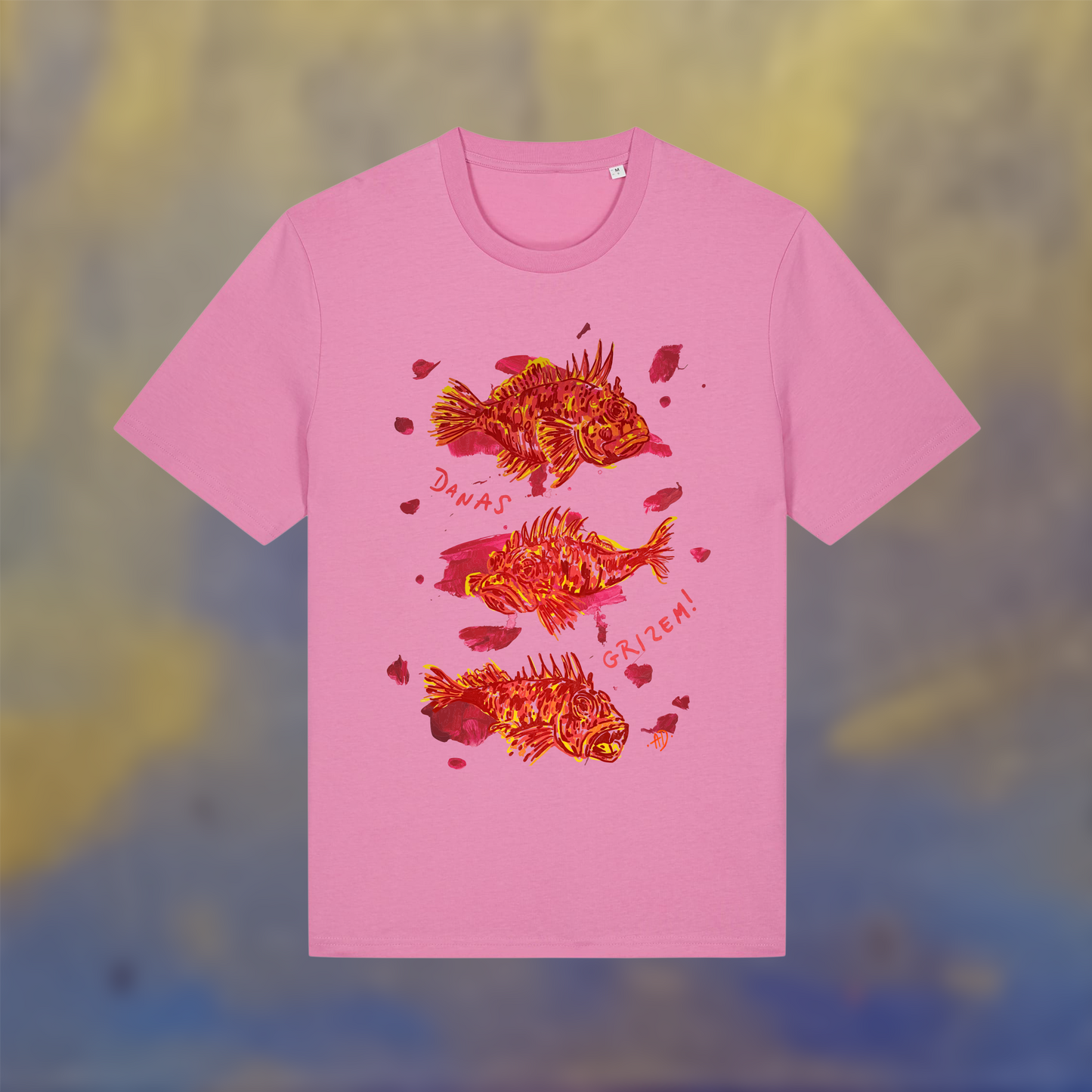 T-shirt - Škarpina 'danas grizem'
