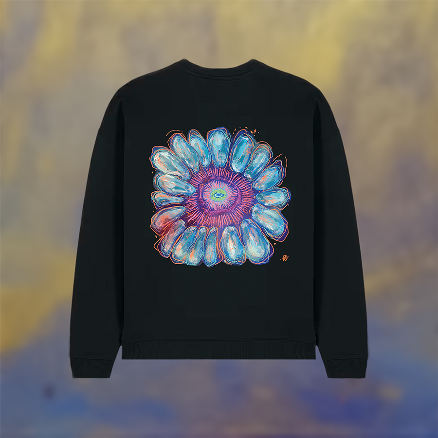 Oversized sweatshirt - Eye of light