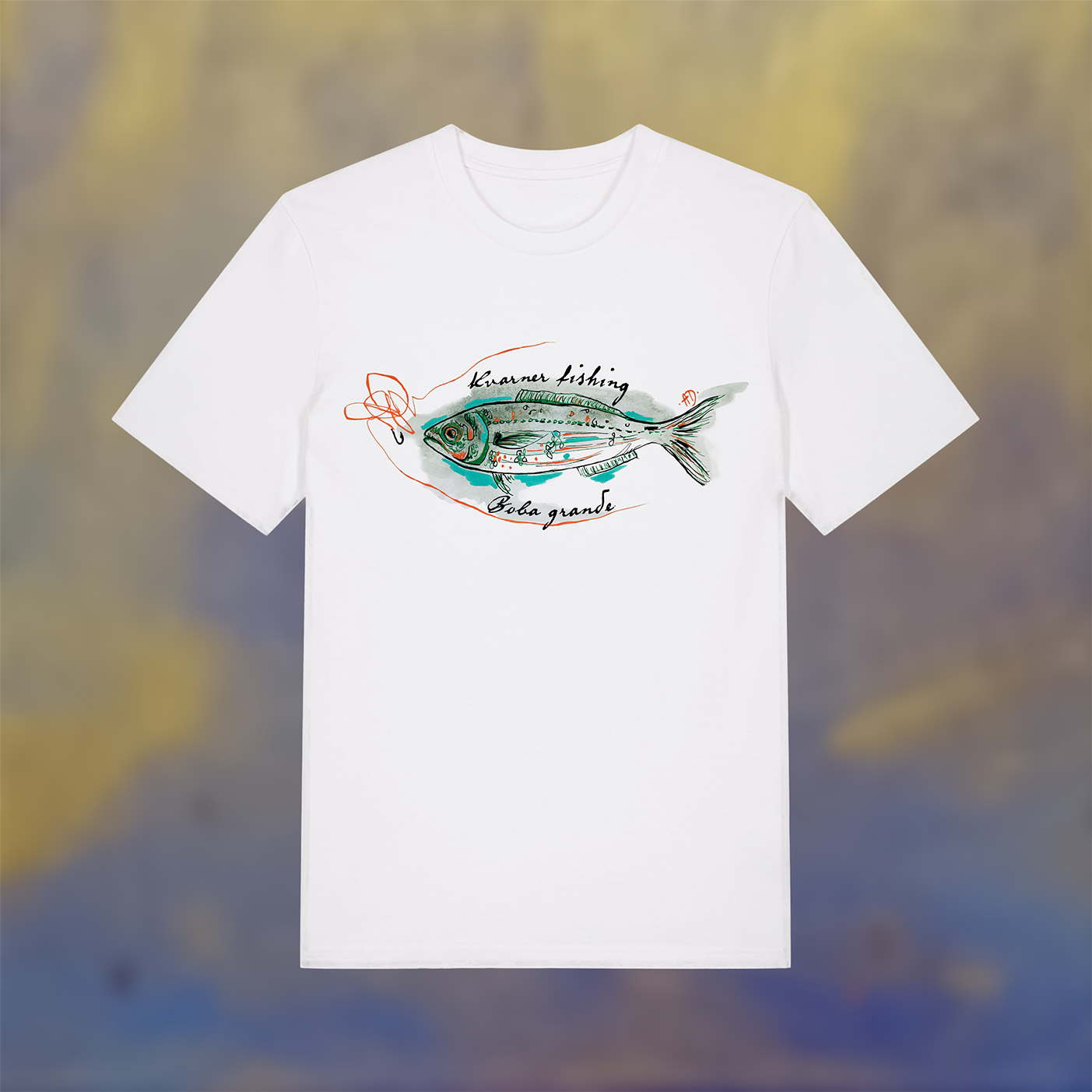 T-shirt - Kvarner fishing boba grande