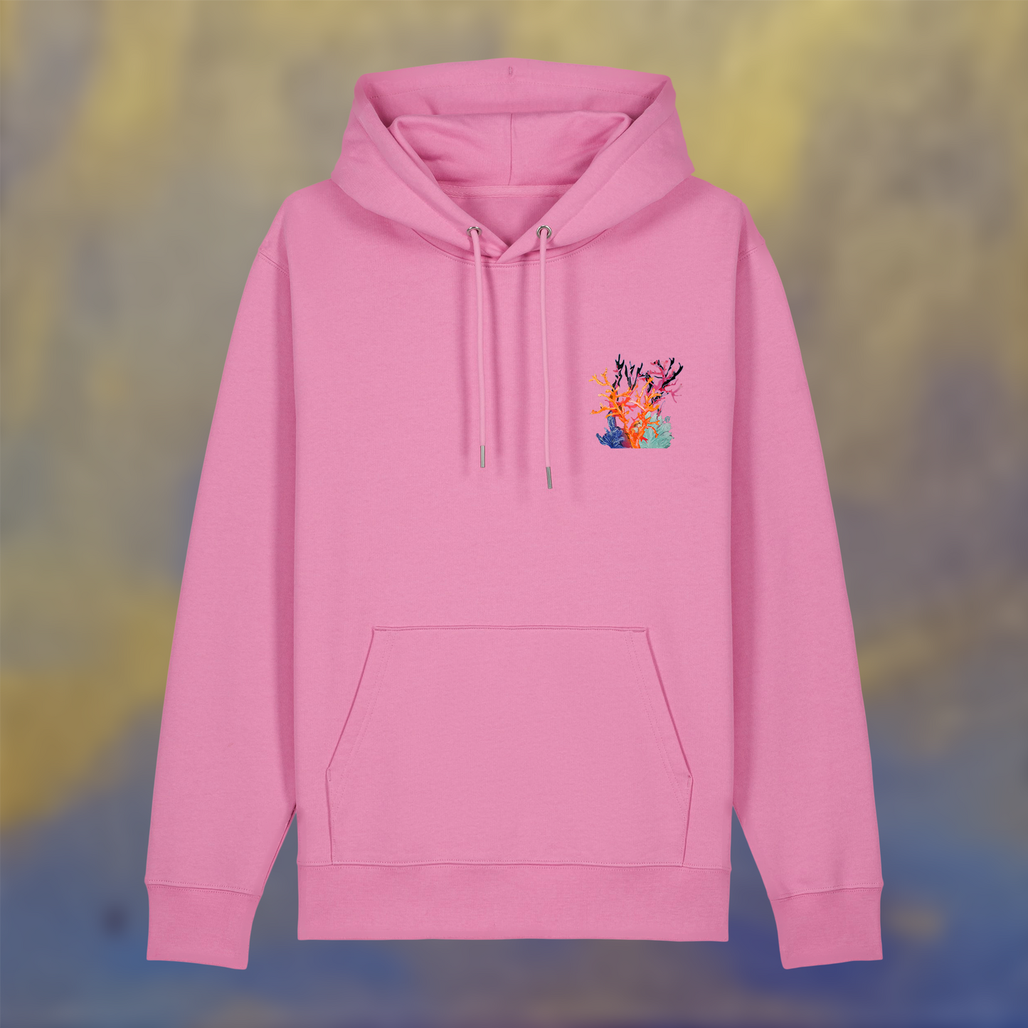 Hoodie - Electric corals