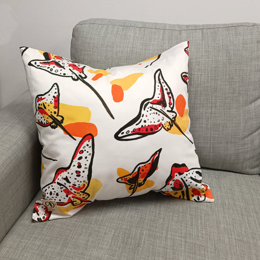 Decorative pillowcase - Eagle ray II