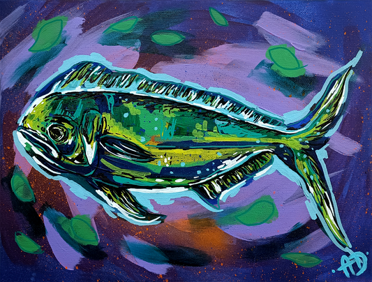 'Mahi Mahi' original painting