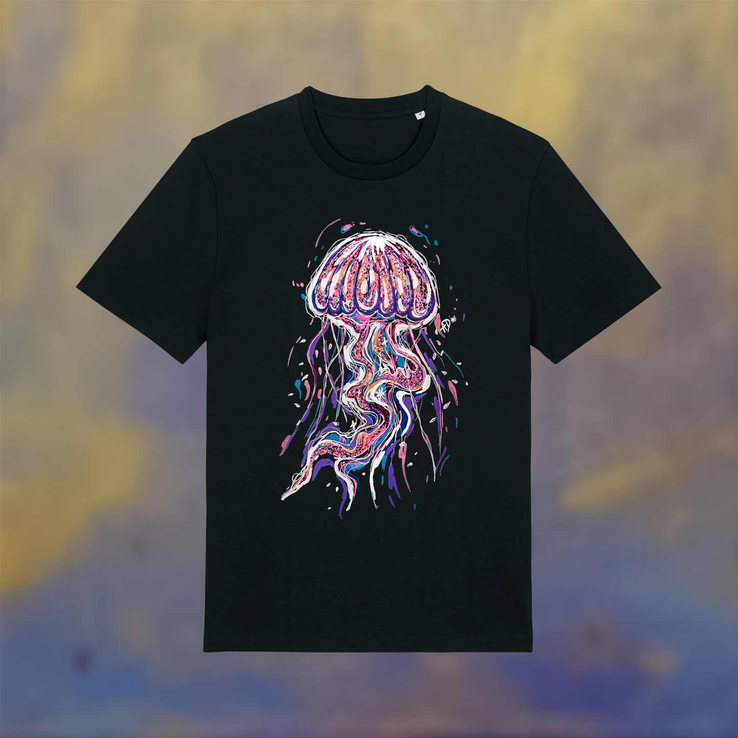 T-shirt - Glitter jellyfish