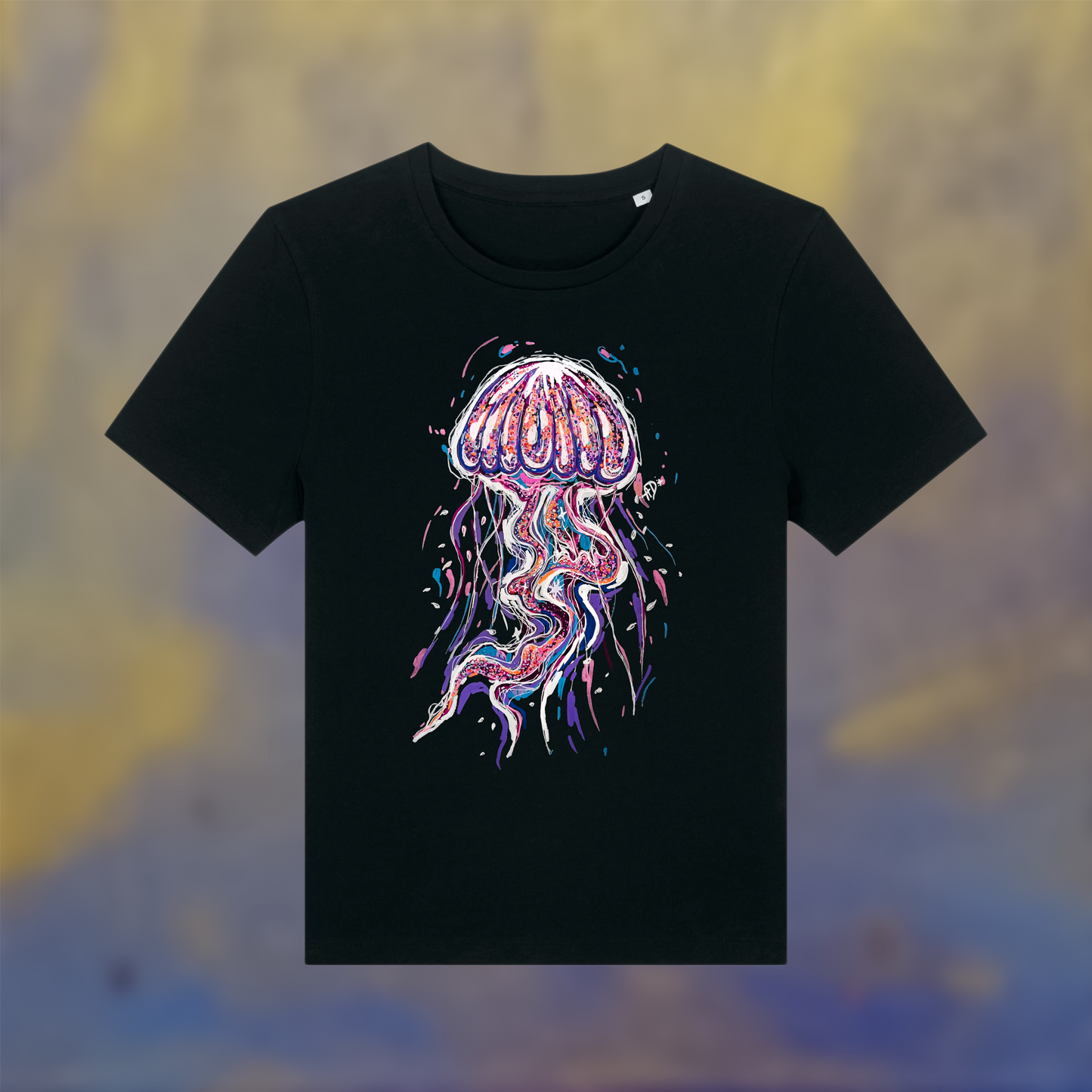 T-shirt - Glitter jellyfish