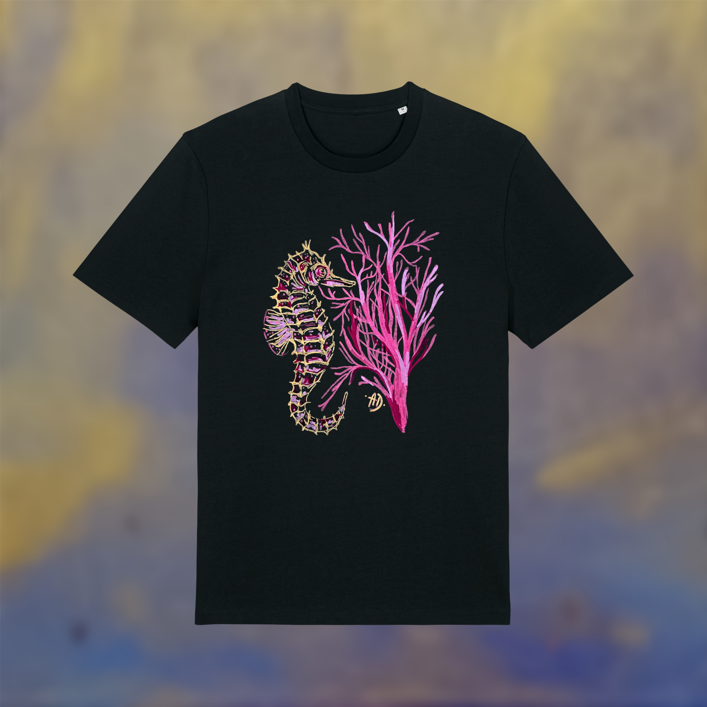 T-shirt - Seahorse pink