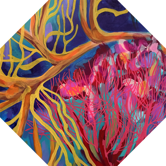 Umbrella - Underwater landscape