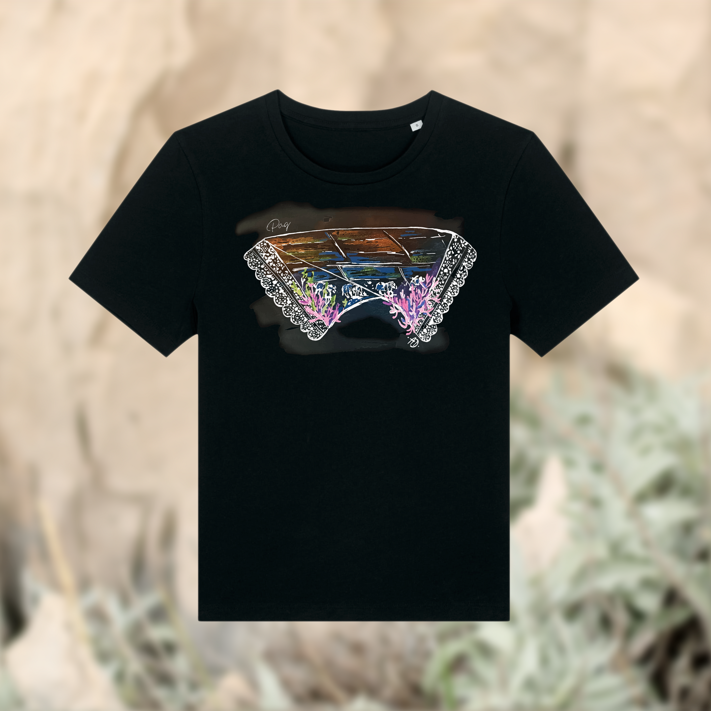 T-shirt - Pokrivaca black