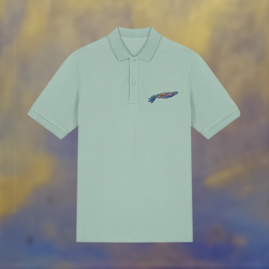 Polo t-shirt - sage