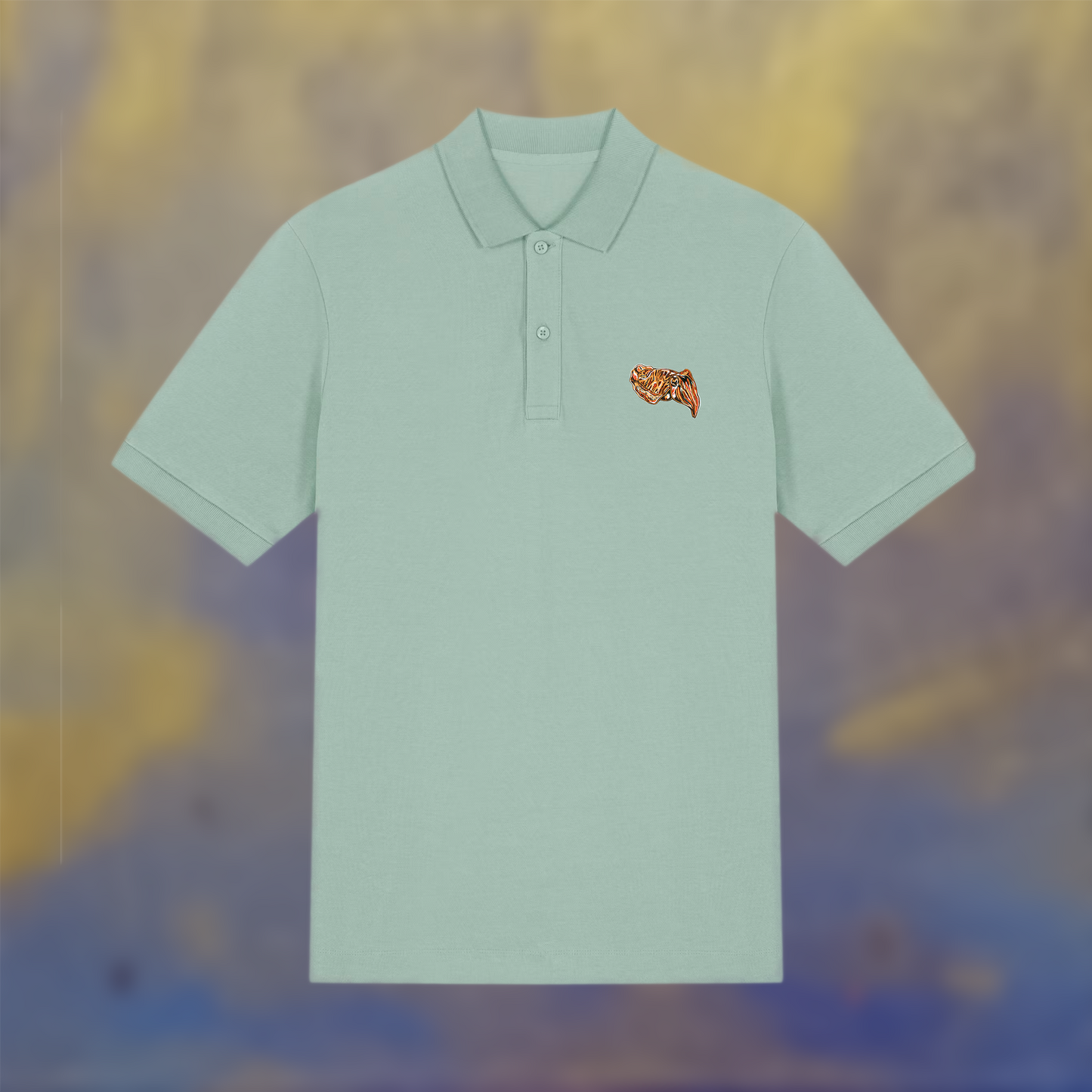 Polo t-shirt - sage