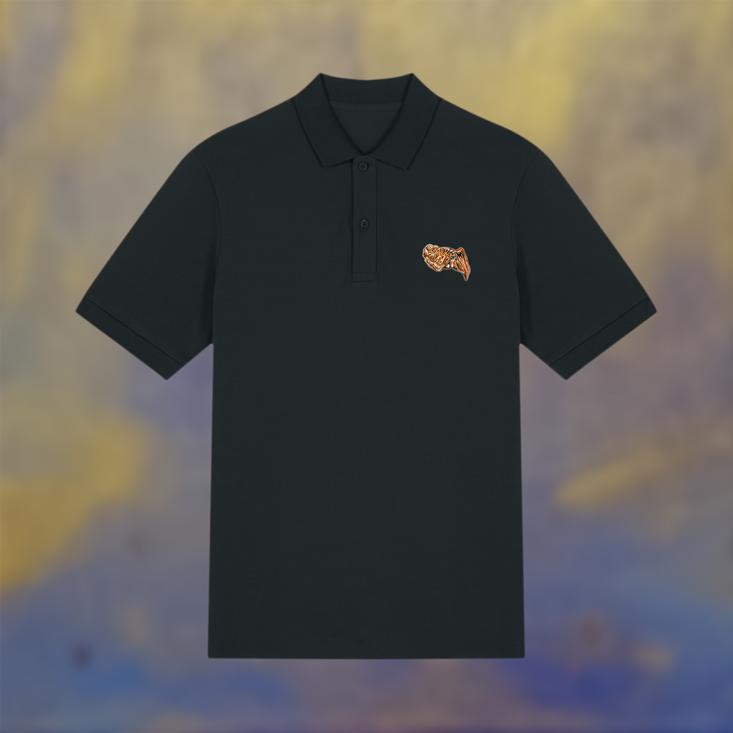 Polo t-shirt -  black