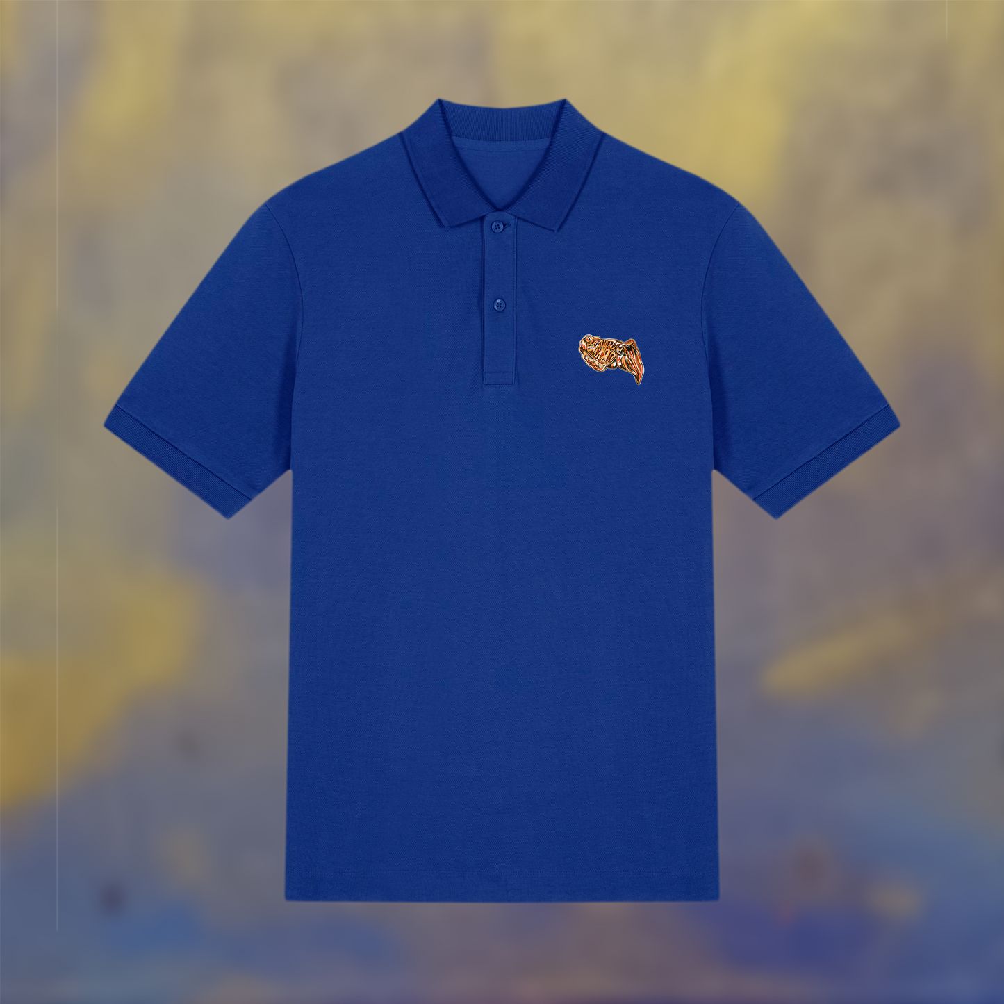 Polo t-shirt - indigo