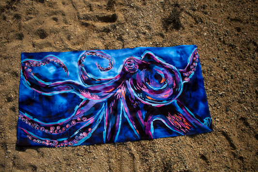 Beach towel - Octopus II