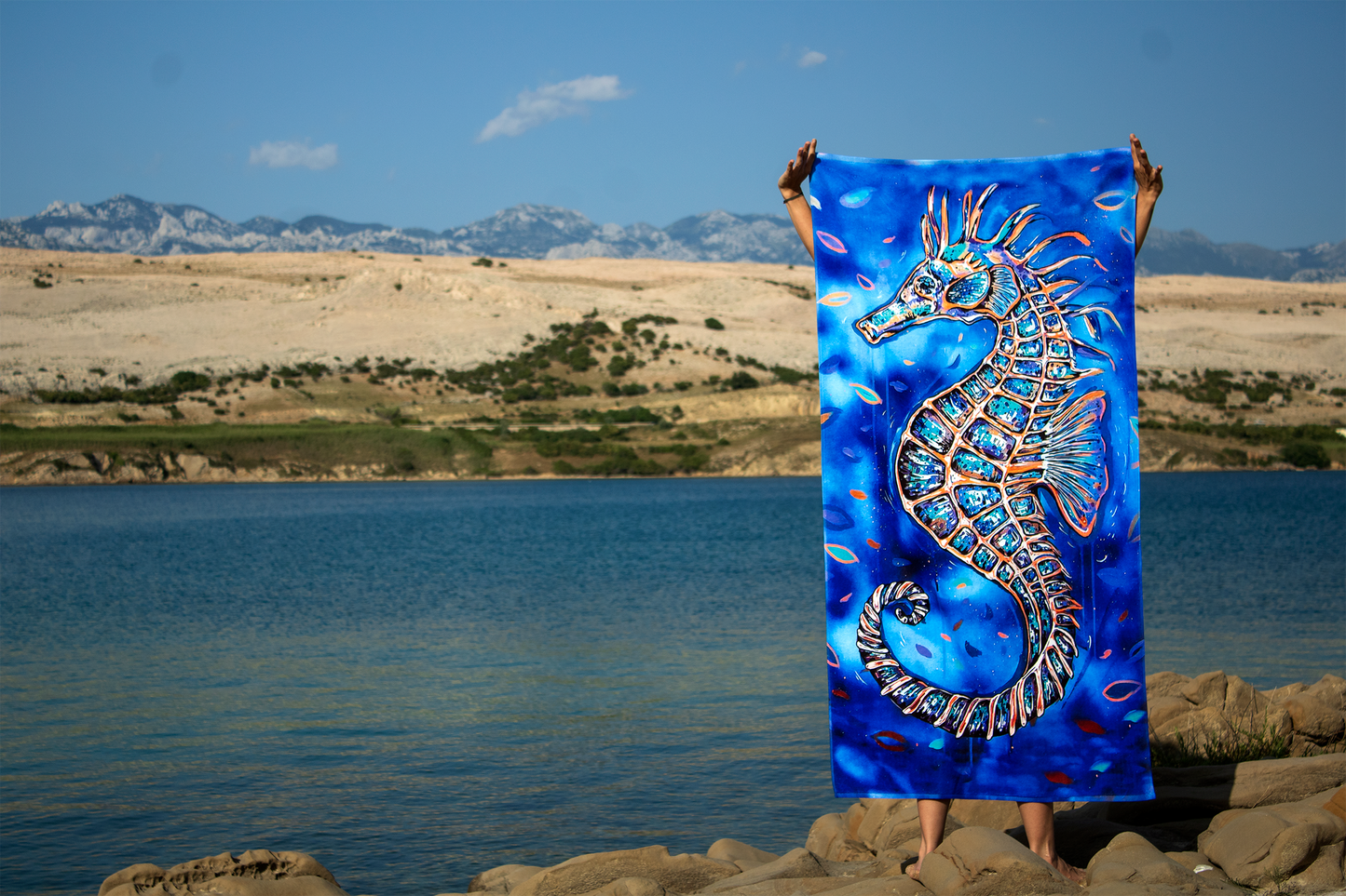 Beach towel - Seahorse