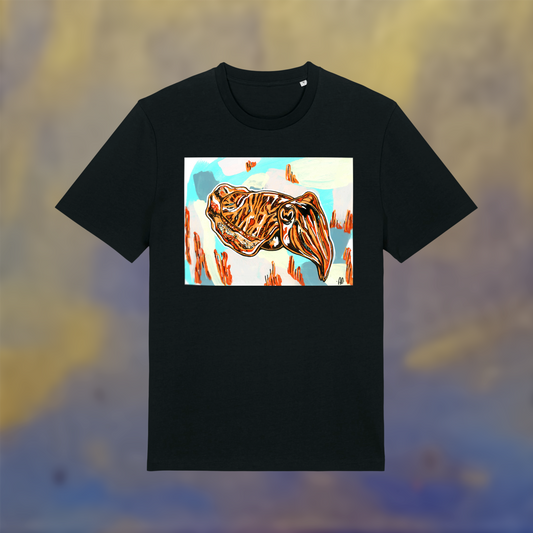 T-shirt - Vintage cuttlefish