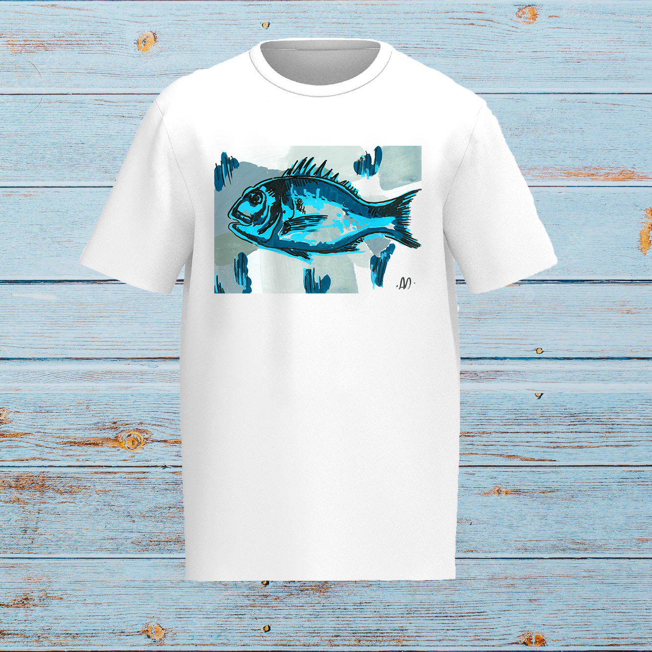 T-shirt - Vintage sea bream