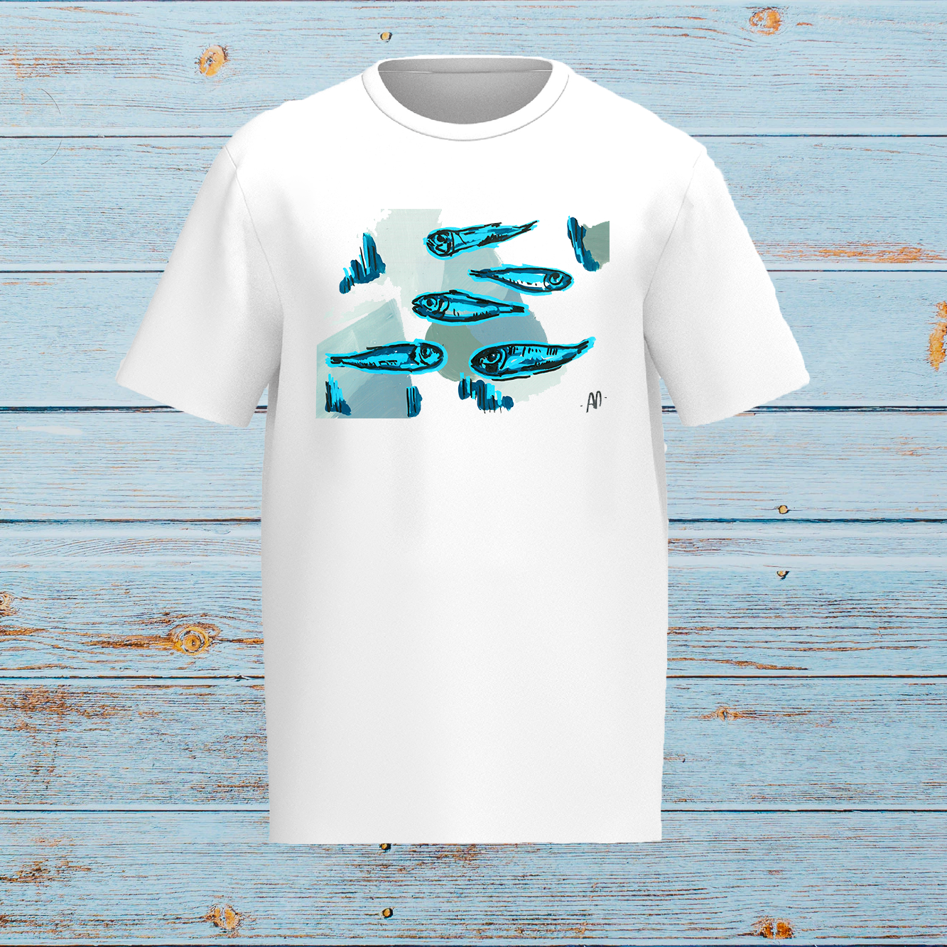 T-shirt - Vintage sand smelt