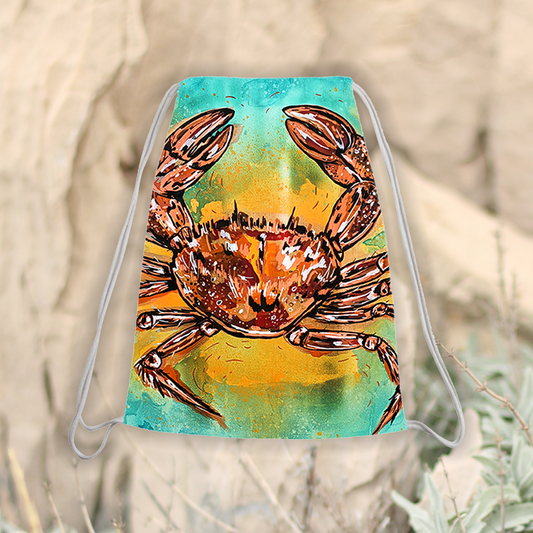 Drawstring backpack - Crab