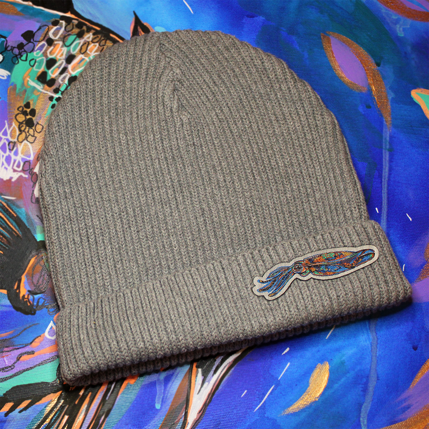 Fisherman beanie - grey