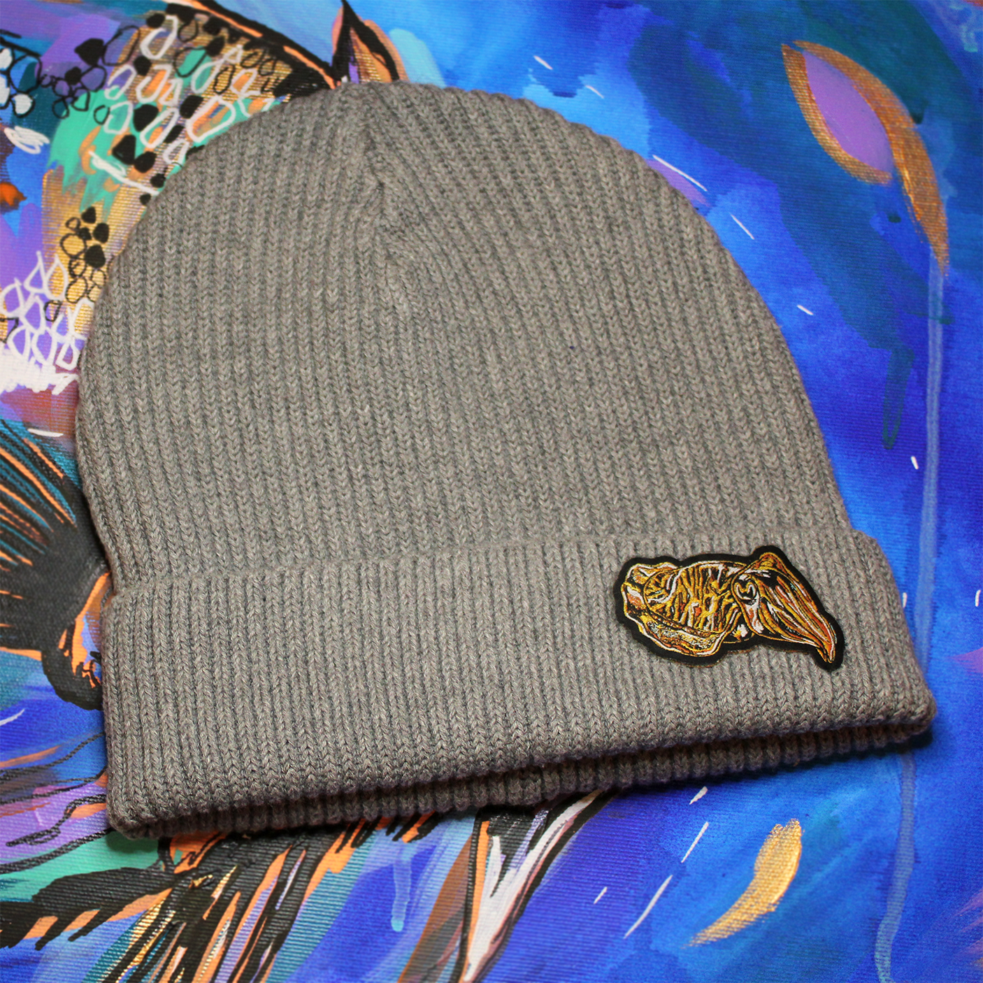 Fisherman beanie - grey