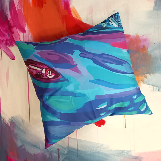 Decorative pillow - Small fishes II
