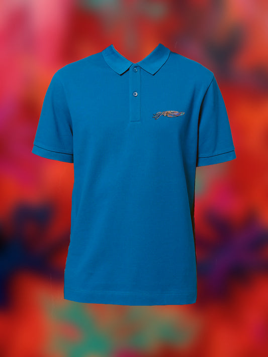 Polo t-shirt, blue