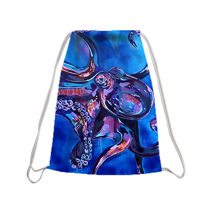 Drawstring backpack - Octopus